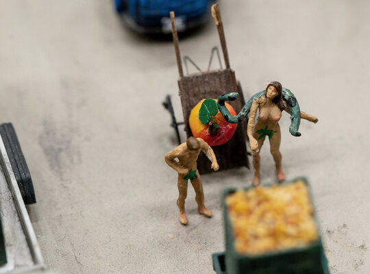 Adam und Eva im Miniatur Wunderland Adam und Eva im Miniatur Wunderland