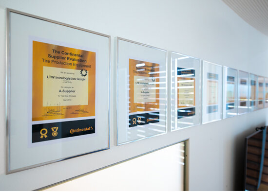 Certificates from Continental, which advise us every year as an A-Supplier Certificates from Continental, which advise us every year as an A-Supplier