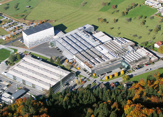 Areal von der Offsetdruckerei Schwarzach Areal von der Offsetdruckerei Schwarzach